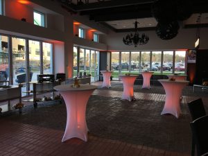 cocktail tables lighted