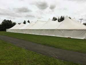 large double pole tent